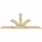 Ekena Millwork Richland Rough Sawn Timber Gable Bracket, Douglas Fir, 84"W x 45"H x 2"D x 6"F, 13/12 Pitch GBW084X45X0206RIC00RDF - alternate 5